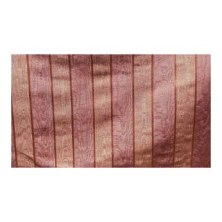 17 Yards Brunschwig & Fils Silk Stripe Fabric For Sale