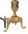 French Empire Style Brass Andirons, Pair For Sale - Image 4 of 8