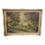 1970s Beautiful Landscape Painting on Canvas Signed For Sale