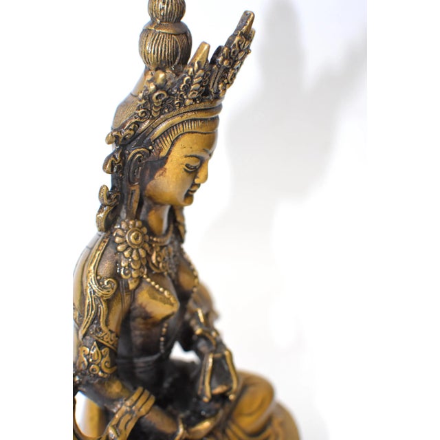 Mid 20th Century Tibetan Amitayus Buddha For Sale - Image 5 of 13
