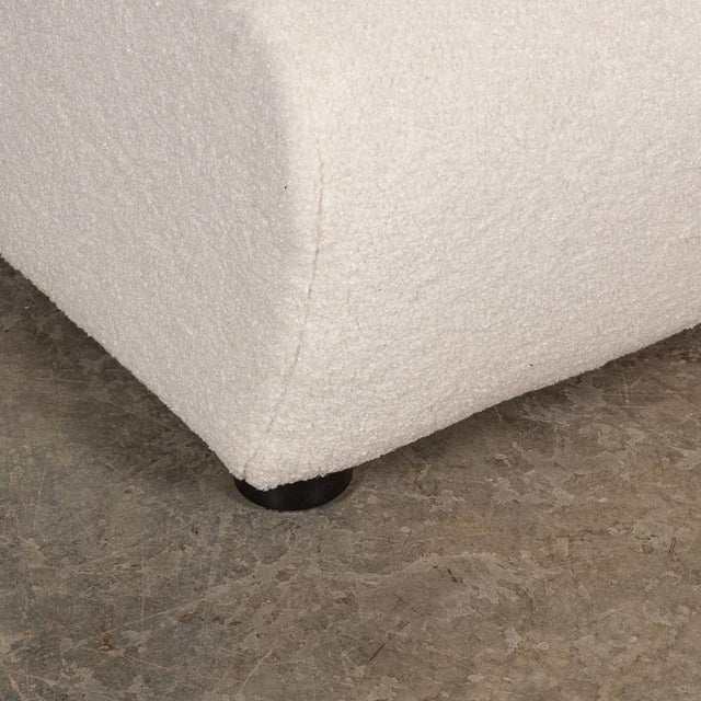 Lounge Chairs in Cream Bouclé, 1980, Set of 4 For Sale - Image 11 of 16