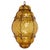 Mid-Century Italian Handblown Murano Amber Glass Cage Pendant Light from Seguso, 1940s For Sale - Image 16 of 16