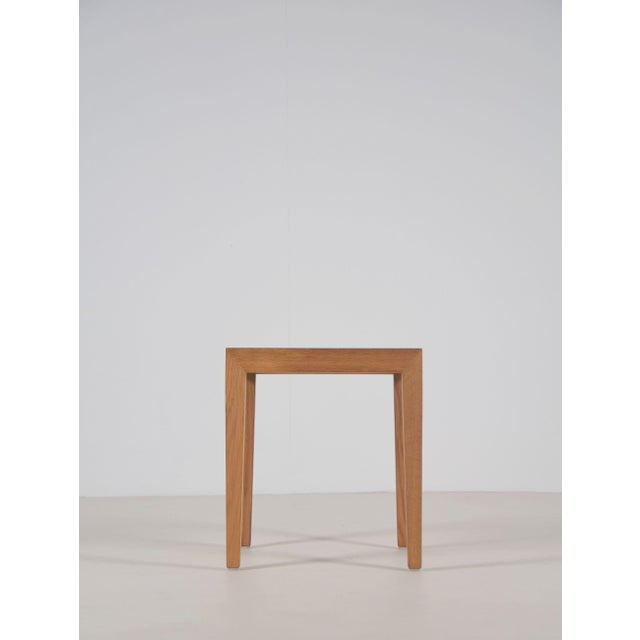 Mid-Century Modern Danish Side Table by Severin Hansen for Haslev Møbelsnedkeri, 1960s For Sale - Image 3 of 9