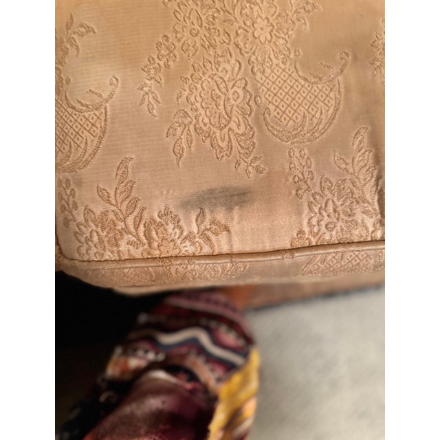 1950s American Victorian Rococo Revival 3-Piece Curved Sectional Sofa – Union Made For Sale - Image 9 of 11