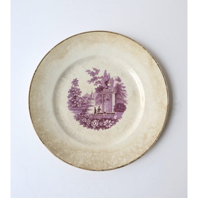 Early 20th Century Plates Neoclassical Design - Set of 4 For Sale - Image 10 of 13