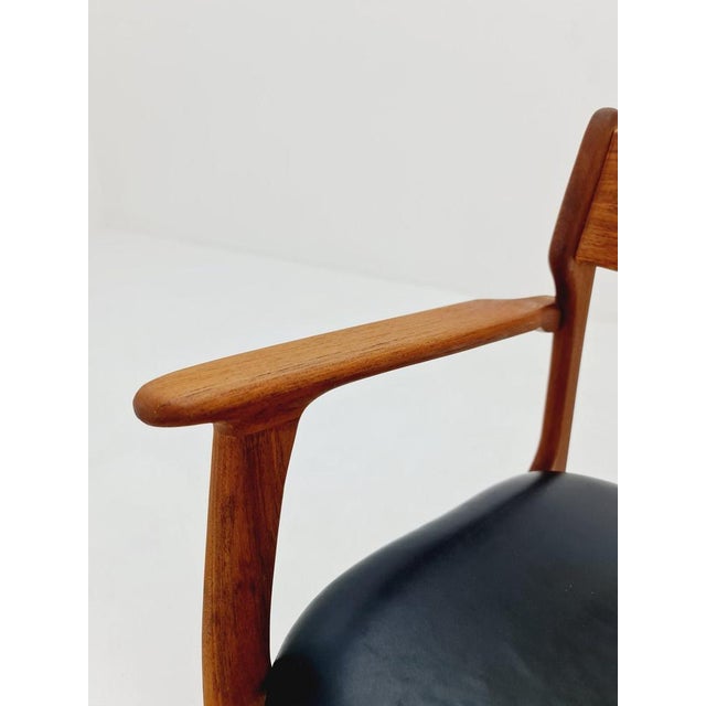Wood Danish Teak Armchair by Erik Buch, 1960s For Sale - Image 7 of 12