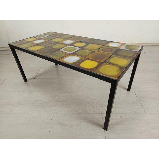 Ceramic Planet Coffee Table by Roger Capron, 1970s For Sale - Image 6 of 18
