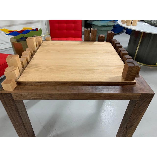Custom Chess Set and Game Table For Sale - Image 13 of 17