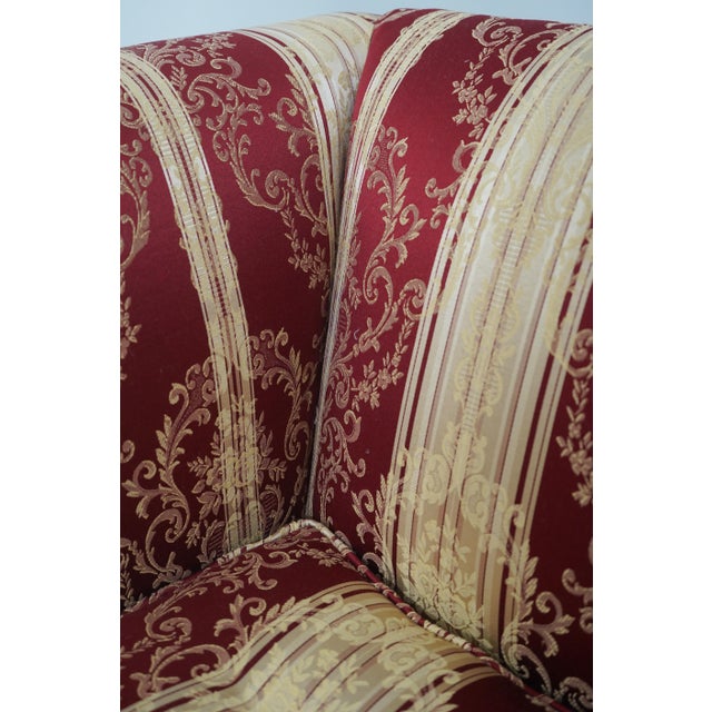 Kittinger Colonial Williamsburg Wa - 1055 Mahogany Camelback Sofa Loveseat For Sale - Image 10 of 18