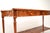 Brown Large Antique Inlaid Yew Wood Console Table, 1930 For Sale - Image 8 of 11