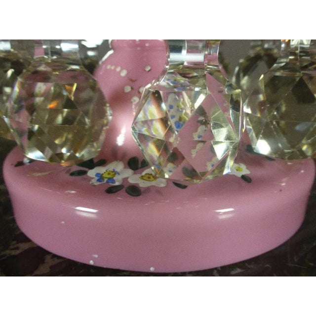 Opaline Pineapple Holder, France, 1890s For Sale - Image 4 of 8