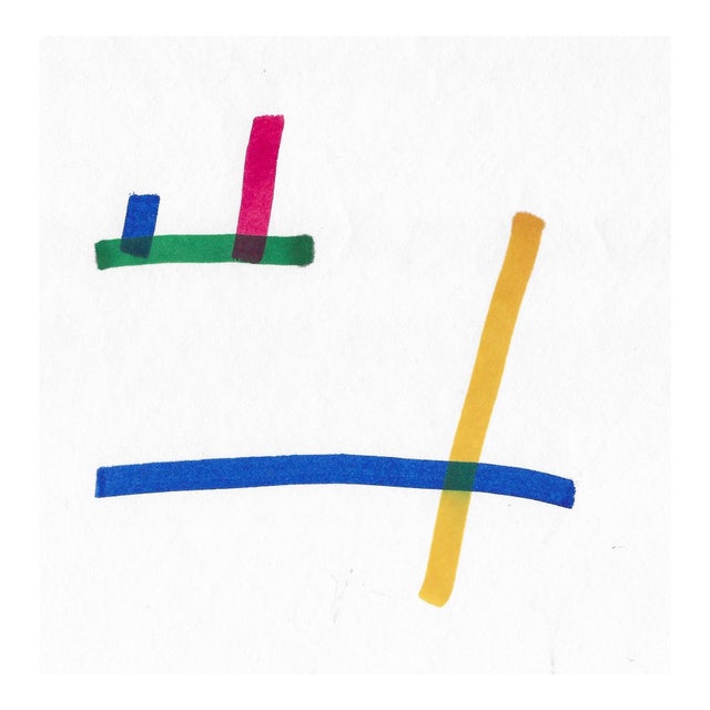 1970s Dimitri Grachis Modern Drawing For Sale