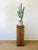 Wood Vintage 1970s Woven Rattan / Reed Tall Art Pedestal For Sale - Image 7 of 12