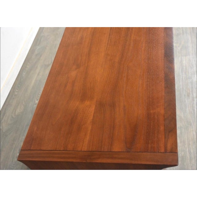 1960s 1960s Refinished Walnut Dresser by Drexel Profile For Sale - Image 5 of 8