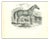 Paul Gervais, The Horse, Original Lithograph, 1854 For Sale