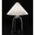Chosen as one of Architectural Digest "best new lights, 2015", Ovale is a table lamp of black mouth blown Murano glass and...