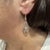 Early 21st Century Diamond Drop Earrings in 18kt White Gold - 1.2ctw Gh vs/Si Diamonds, Lever Backs, A Pair For Sale - Image 5 of 6