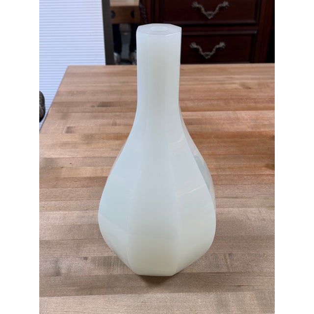 Baker Furniture Baljade Beveled Vase For Sale - Image 11 of 12