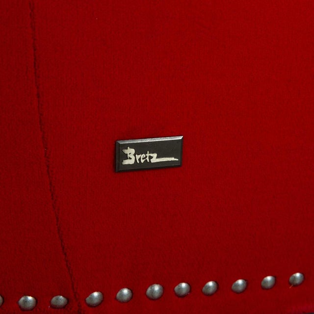 Gaudi Fabric and Velvet Lounge Chair from Bretz For Sale - Image 11 of 16