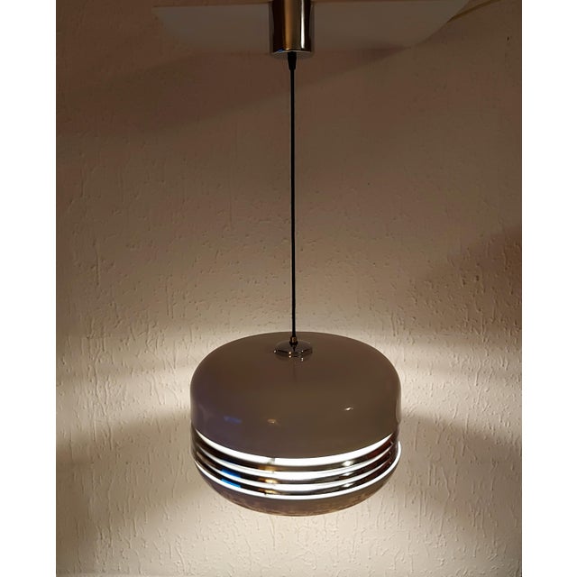Space Age Pendant Lamp in the style of Alfred Kalthoff, Former Yugoslavia, 1970s For Sale - Image 11 of 18