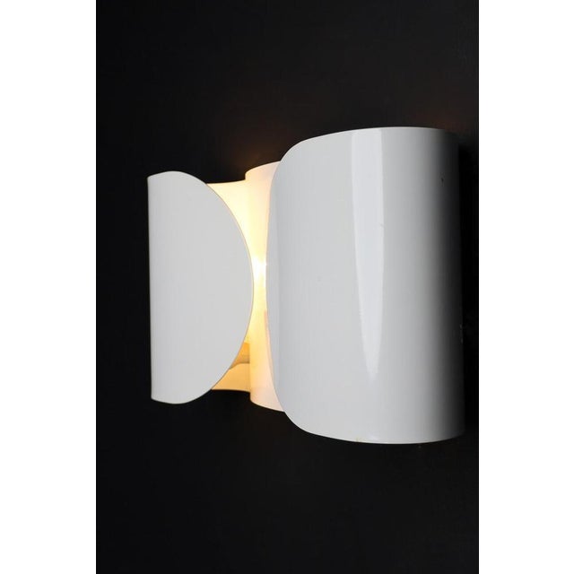 Gold Foglio Wall Lights by Tobia Scarpa for Flos, 1966, Set of 4 For Sale - Image 8 of 15