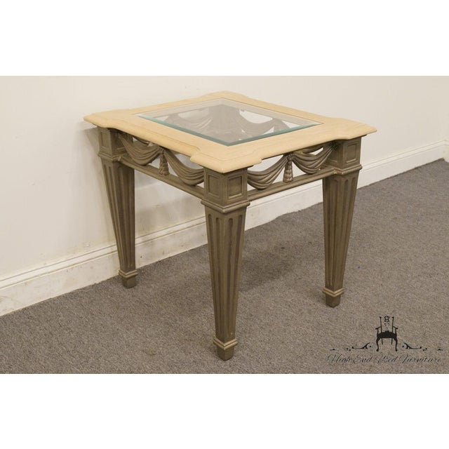 20th Century Traditional Stanley Furniture Heritage Collection Glass