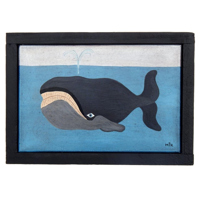 Matt Rix, Naive Whale, 2000s, Oil on Canvas For Sale - Image 13 of 13
