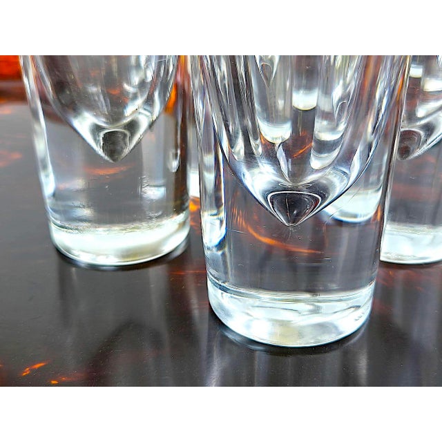 !980s Carlo Moretti Bullet Highball Glasses, Set of 8 For Sale - Image 11 of 14