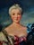Mid 18th Century 18th Century Attributed Jean-Marc Nattier Oil Portrait of Madame De Pompadour For Sale - Image 5 of 12