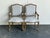 Vintage Louis XV Style Carved Wood Armchairs For Sale - Image 4 of 15