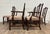 Vintage Chippendale Style Dining Chairs - Full Set of 6 For Sale - Image 12 of 12