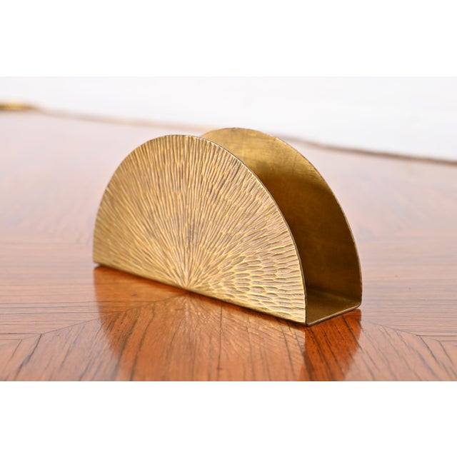 Roycroft Arts & Crafts Hammered Brass Desk Accessory Set Chairish