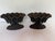 Neoclassical Antique French Neoclassical Cast Iron Fluted Garden Urns, Circa 1900 a Pair For Sale - Image 3 of 7