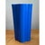 Vintage Blue Fluted Ceramic Vase For Sale - Image 11 of 12