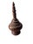 Mid-20th Century Burmese Wooden Temple Finial With Brass Stud Detailing For Sale - Image 4 of 7