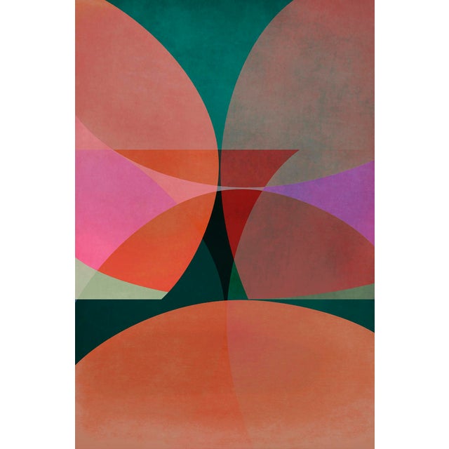 Not Yet Made - Made To Order Contemporary Geometric Art Prints 3pc Set "Color Elements" Triptych by Angela Cameron For Sale - Image 5 of 5