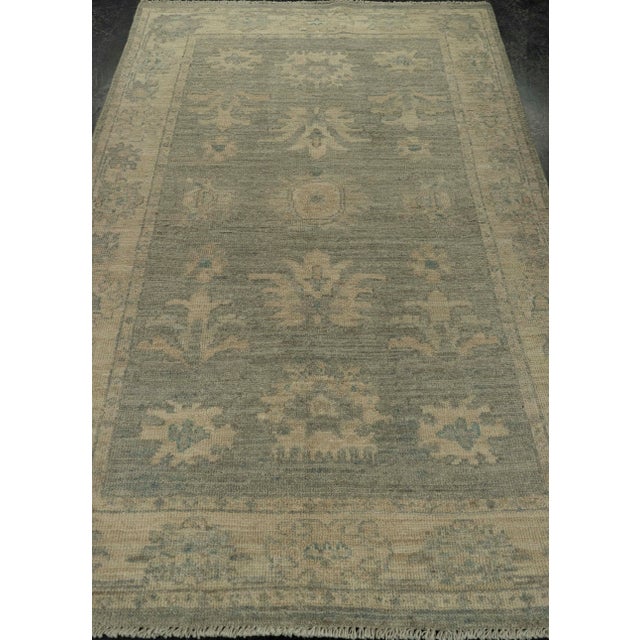 Oushak Rug 3' x 4'10" #21355 Explore a curated collection of hallway runners, wool rugs, and handmade masterpieces at ,...