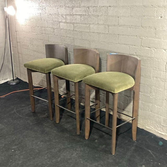 The Delancey Bar & Counter Stool brings depth and dimension into a space with its mixed materiality. Made from ash, it has...