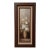 Vintage Painting on Driftwood “White Peony“ by Robert Cox (1934- 2001) Framed For Sale