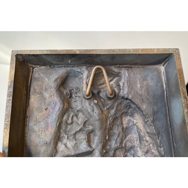 Bronze Wall Plaques by Anders Nyborg, 1970s, Set of 4 For Sale - Image 11 of 14