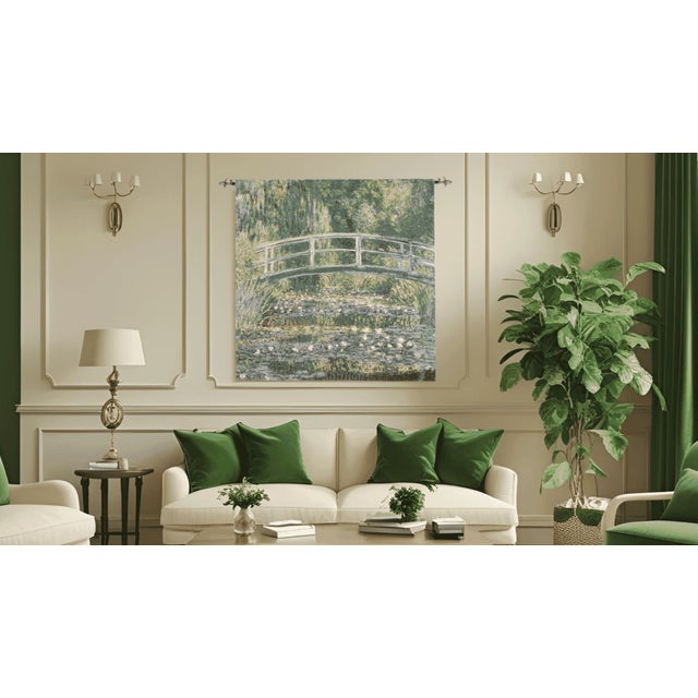 This beautiful tapestry is woven on a jacquard loom by skilled weavers, keeping alive the centuries old tradition of...