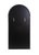 2020s Van Buren Brushed Black Arched Mirror For Sale - Image 5 of 8
