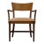 High End Vintage Maple MCM Mid Century Modern Inspired Contemporary Dining Arm Chair For Sale