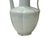 Ceramic Chinese Porcelain Light Celadon White Plain Minimalistic Art Vase For Sale - Image 7 of 10