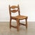 French Oak and Woven Dining Chairs in the Style of Guillerme & Chambron, Set of 4 For Sale - Image 3 of 12