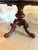 Antique Victorian Burr Walnut Carved Centre Table, 1860 For Sale - Image 12 of 15