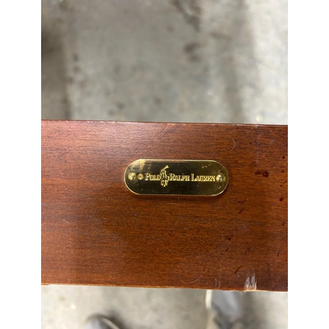 Wood Henredon for Ralph Lauren Hudson Chippendale Style Full Size Bed For Sale - Image 7 of 10