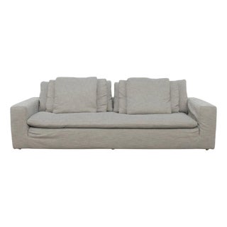 Restoration Hardware Cloud Bench-Cushion Sofa & Ottoman Set For Sale