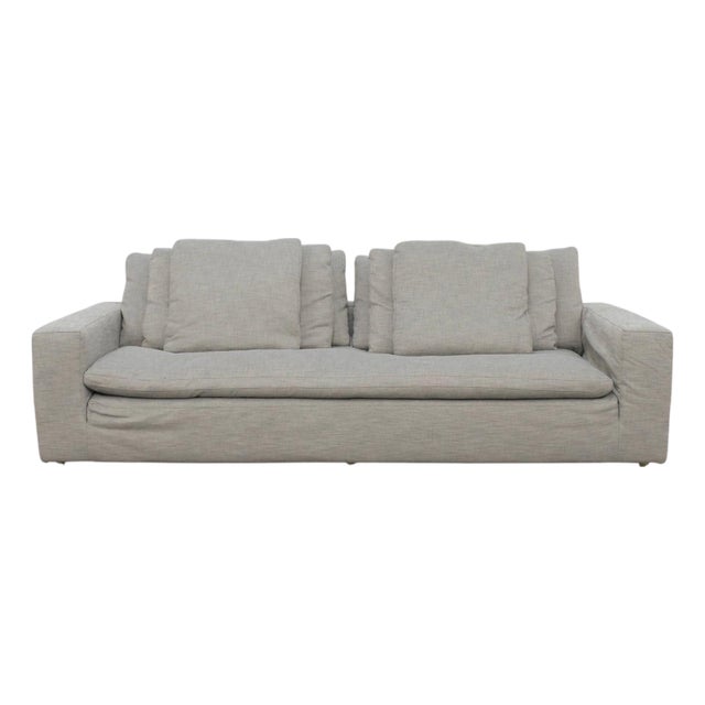Restoration Hardware Cloud Bench-Cushion Sofa & Ottoman Set For Sale