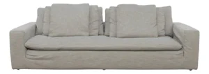 Restoration Hardware Cloud Bench-Cushion Sofa & Ottoman Set